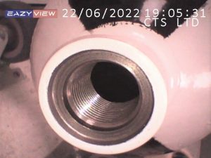 Inside a cylinder